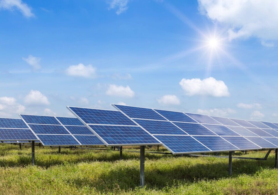 solar cells photovoltaics in solar power station alternative ren