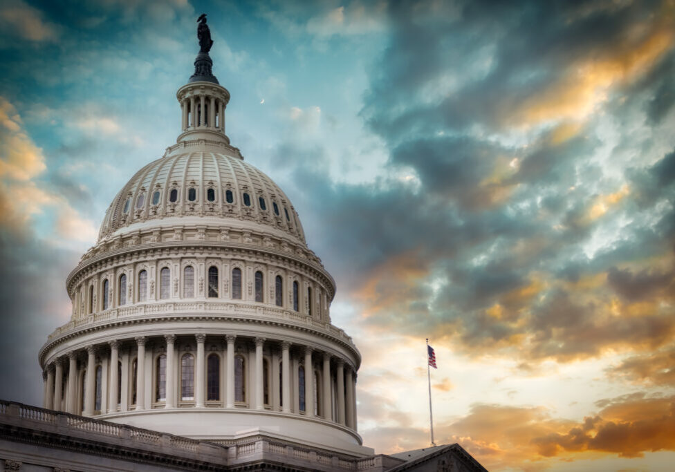 A June morning at the US Capitol in Washington, DC.