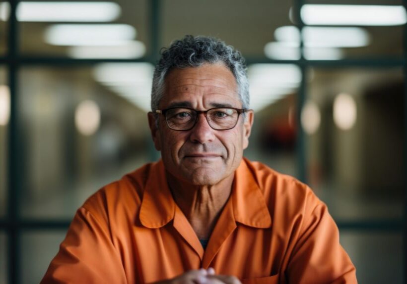 A seasoned politician with greying hair and glasses perched on the tip of his nose advocates for a host of criminal justice reform measures investing in community relations and the abolition